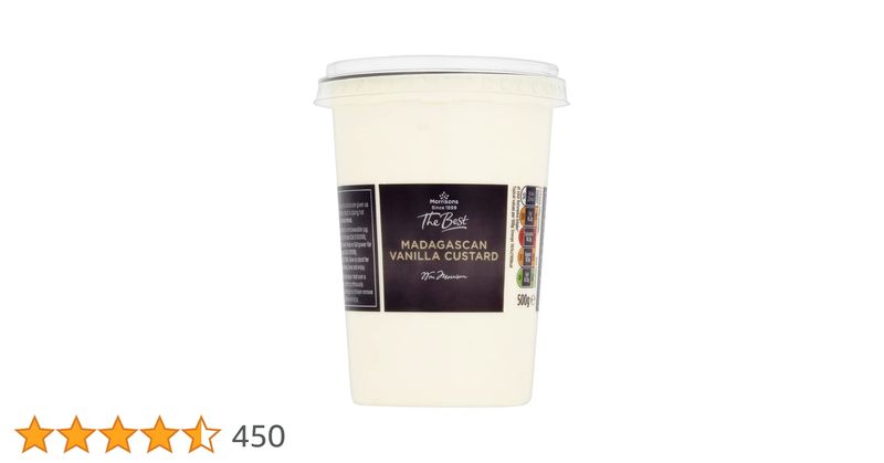 Morrisons The Best Madagascan Vanilla Custard