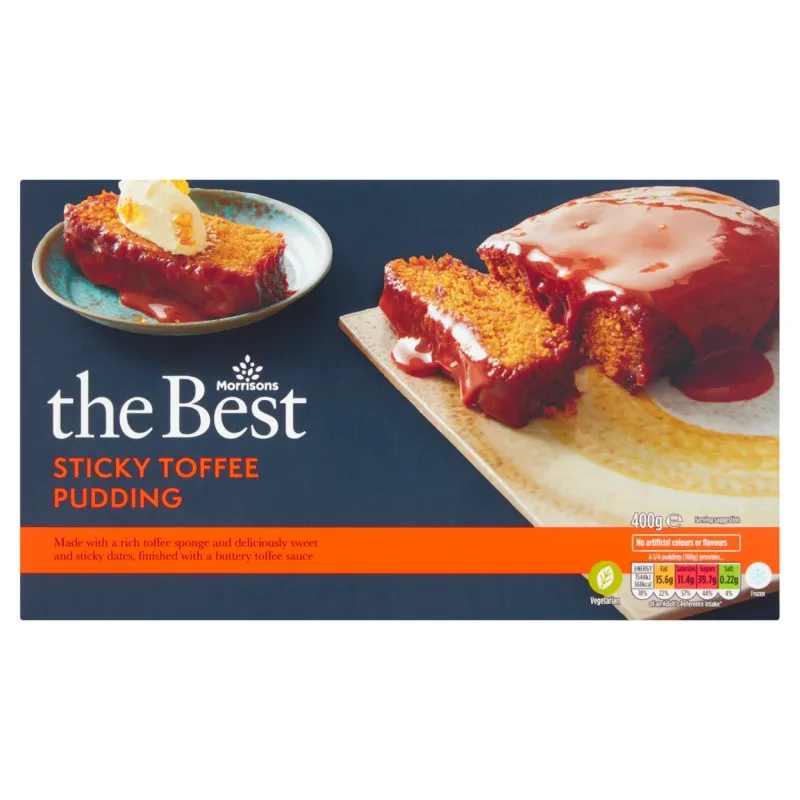 Morrisons Sticky Toffee Pudding