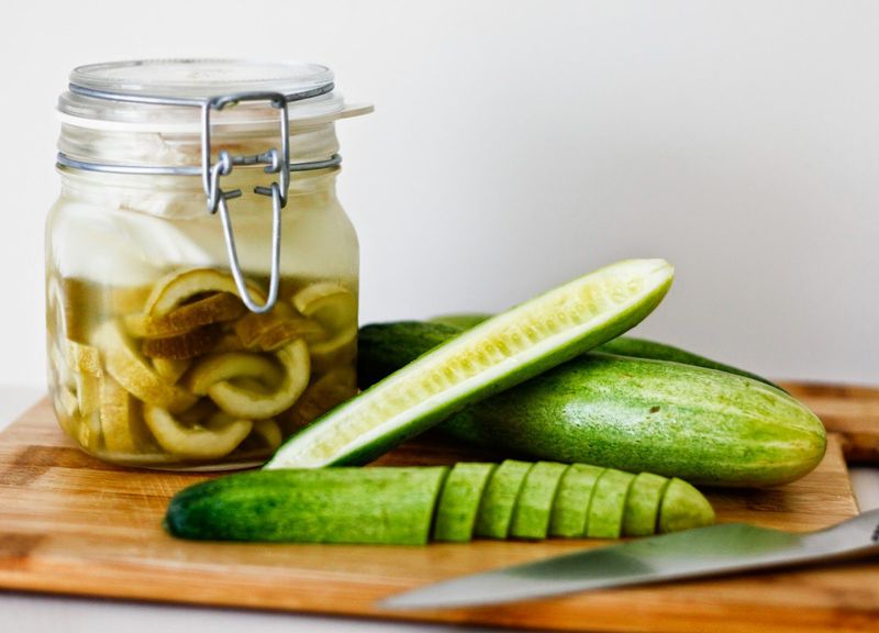 Brine Fermented Pickles