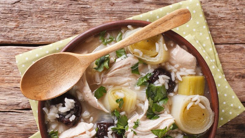 Cock-a-Leekie Soup