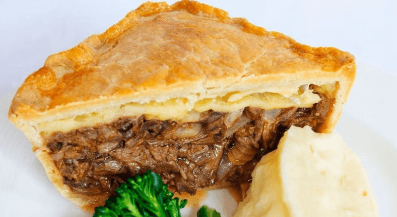 New Zealand Steak And Cheese Pie