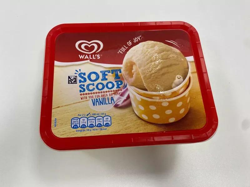 Wall's Soft Scoop Vanilla Ice Cream
