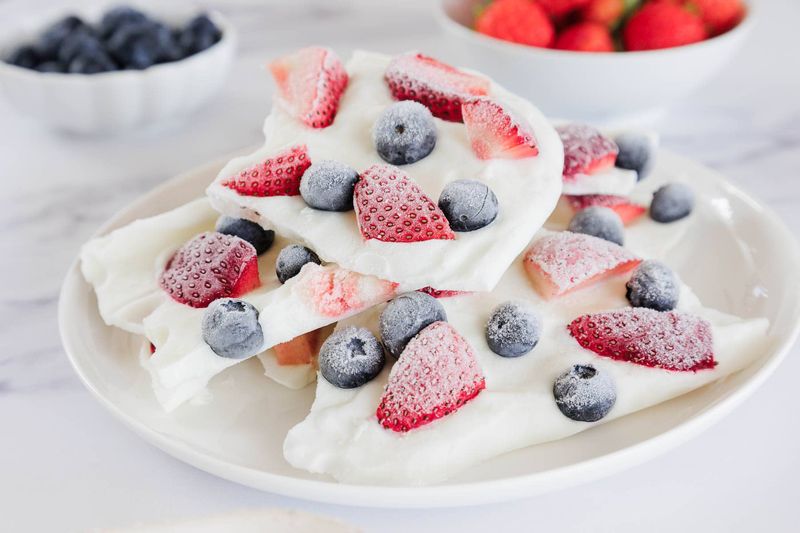 Yoghurt Bark With Fruit