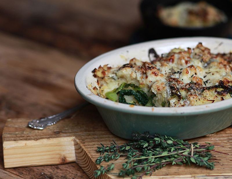 Buttered Greens (Rumbledethumps)