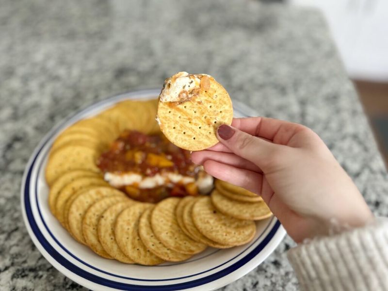 Cream Cheese And Salsa Dip