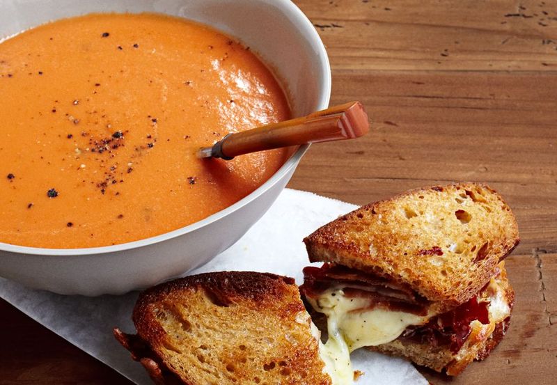 Tinned Soup With Bread