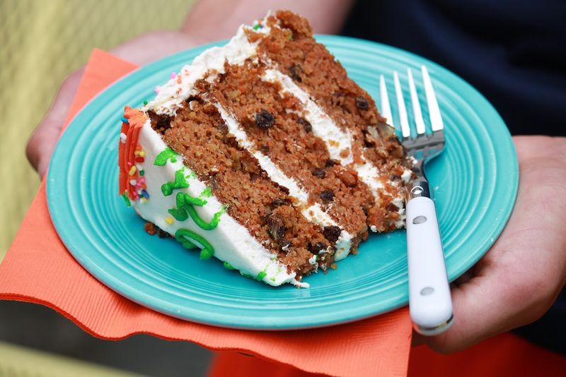 Iced Celebration Cakes With Thick Frosting