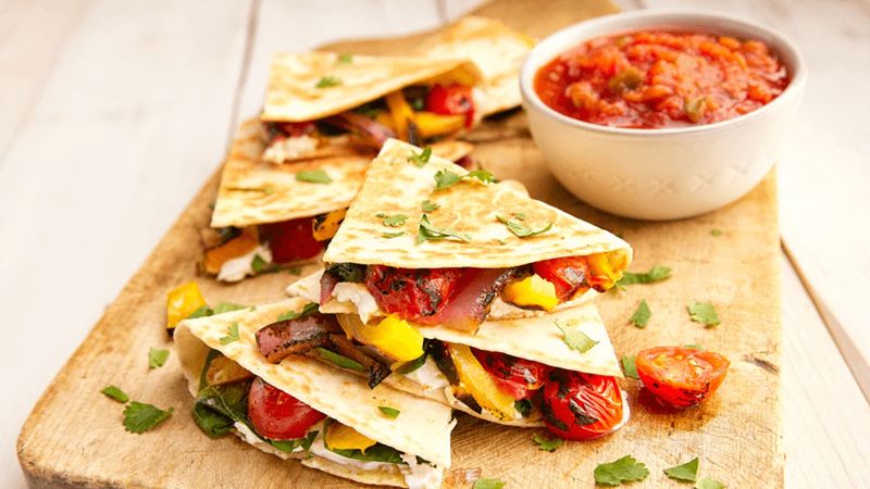 Vegetable Quesadillas