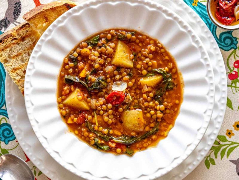 Lentil Soup In The Middle East And Mediterranean
