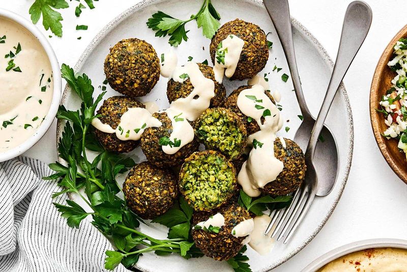 Baked Falafel
