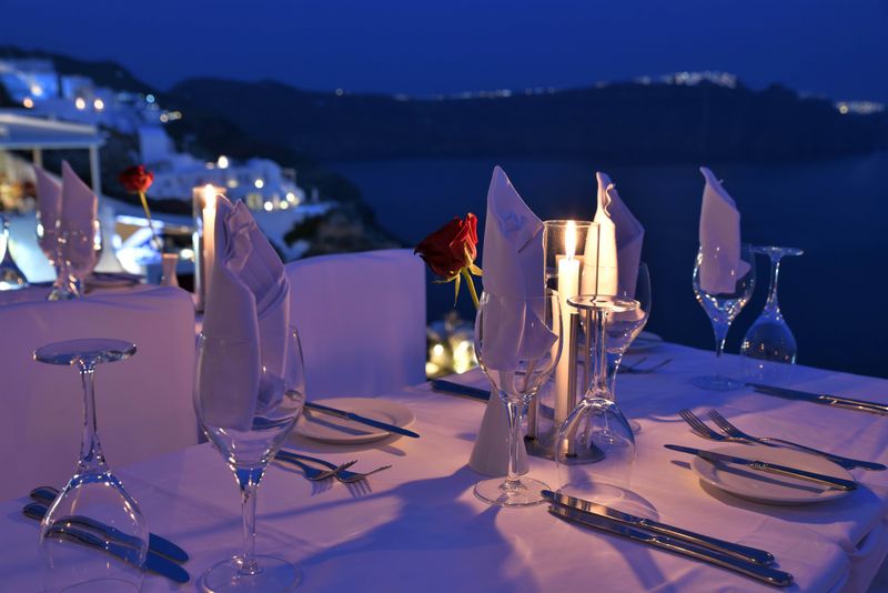 Ambrosia Restaurant, Santorini, Greece