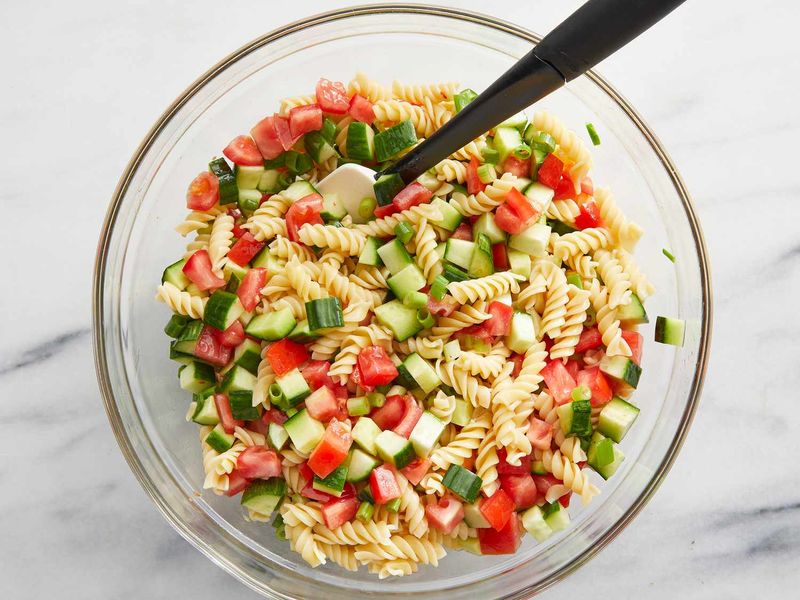 Pasta Salad Versus Hot Pasta