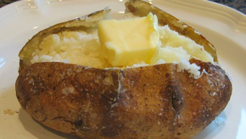 Jacket Potato With Butter