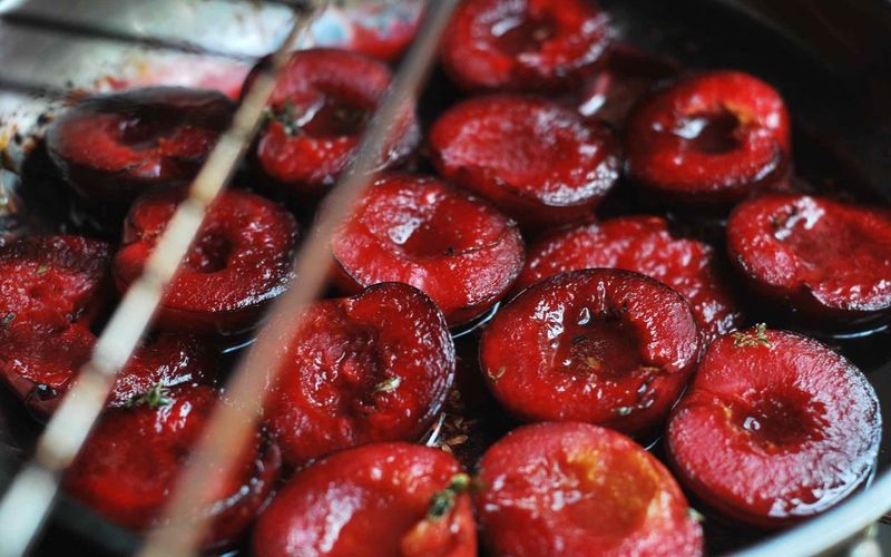 Roasted Plums