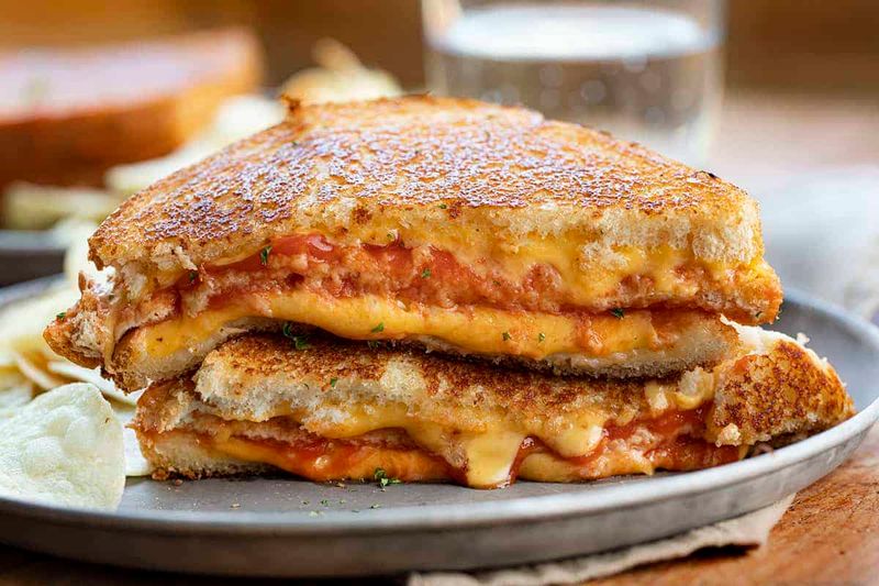 Cheese And Tomato Toastie