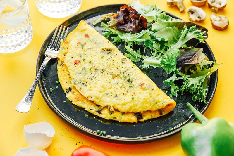Omelette With Vegetables