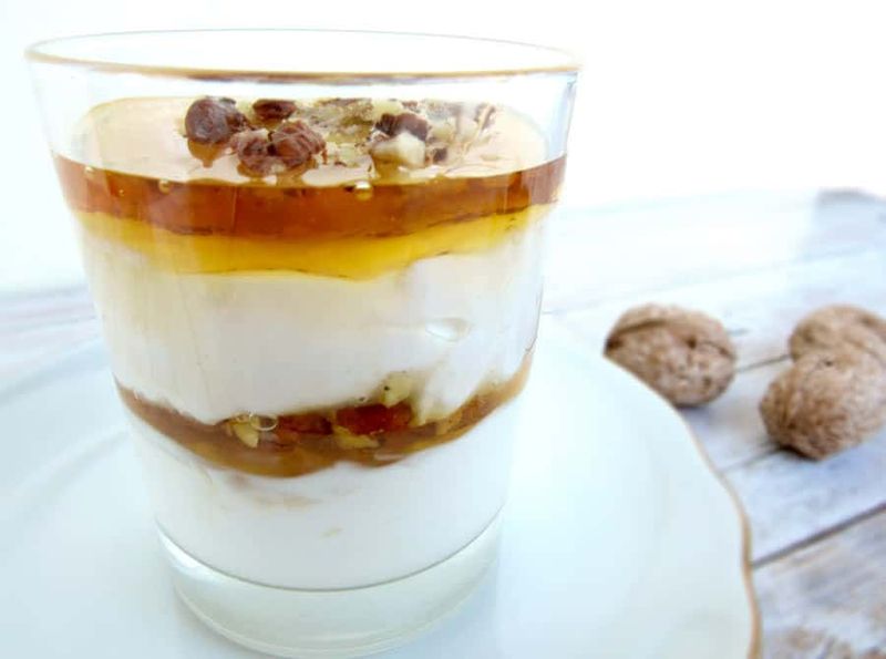 Greek Yoghurt With Honey And Nuts