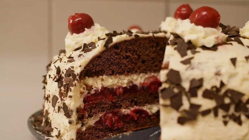 Black Forest Gateau From The Supermarket Bakery