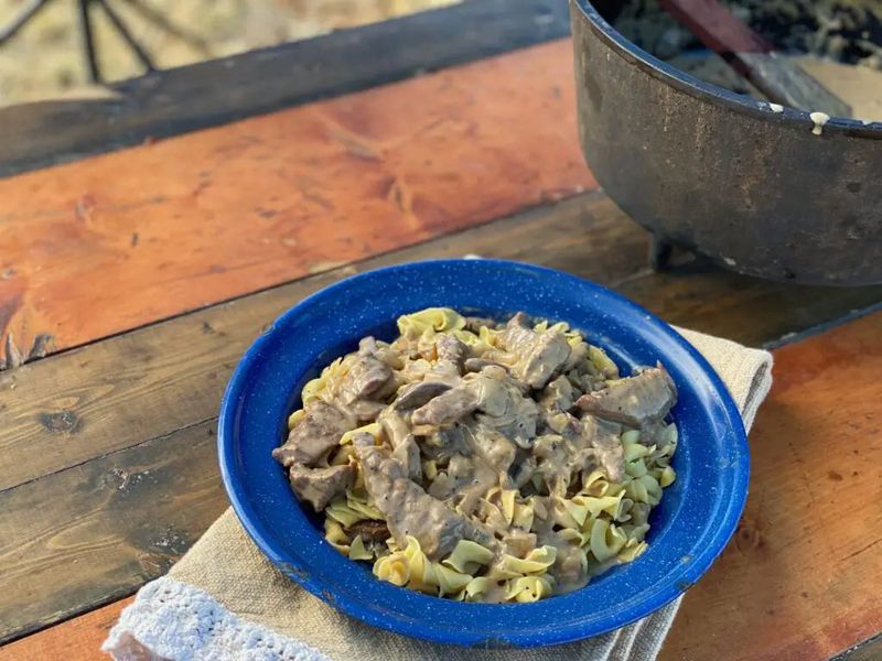 Beef Stroganoff