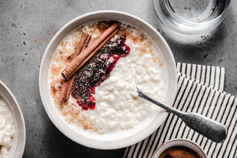 Simmering Rice Pudding