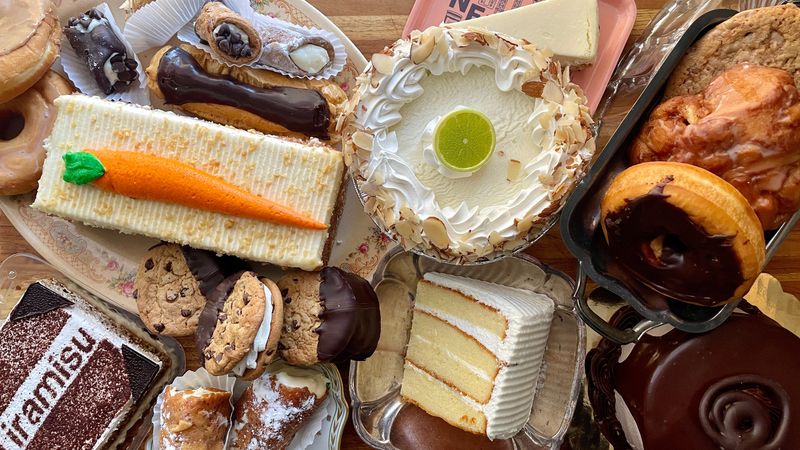 Sugary Cakes And Pastries