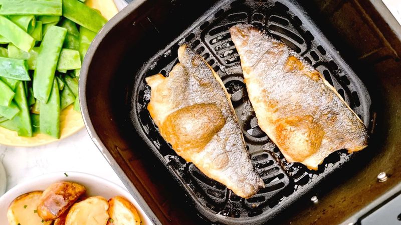 Frozen Air Fryer Fish Fillets And Oven Chips