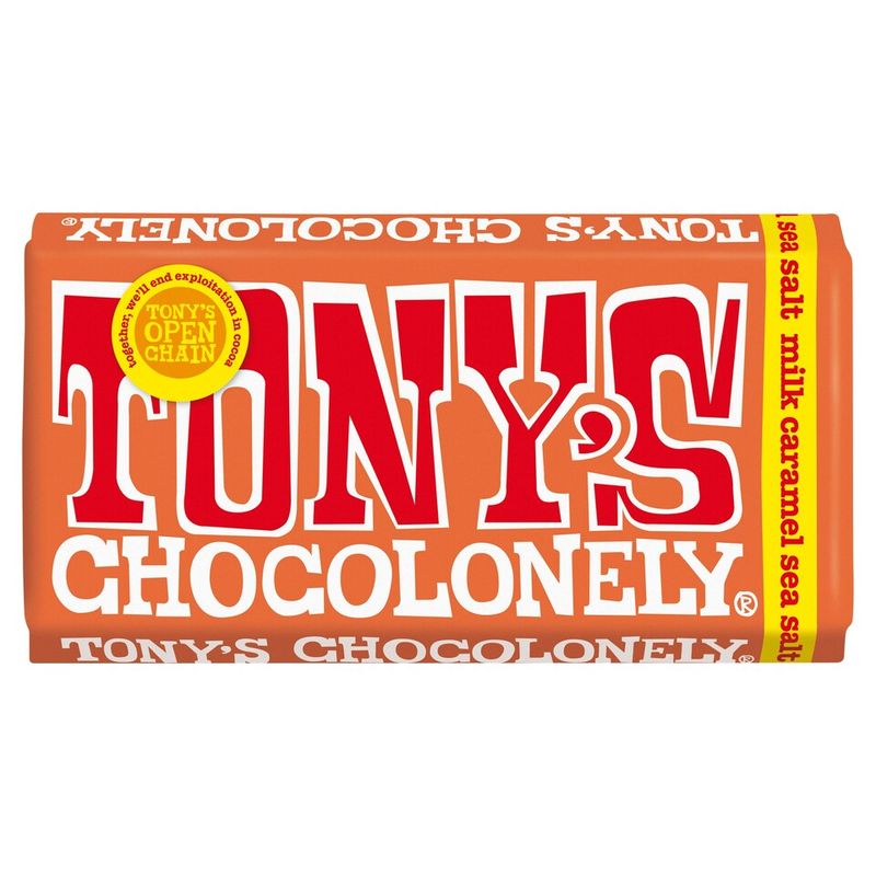 Tony’s Chocolonely Milk Chocolate Caramel Sea Salt