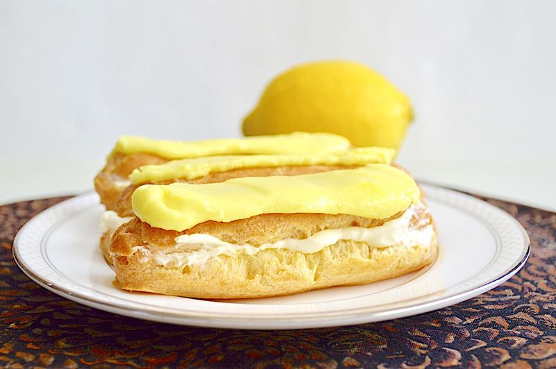 Lemon Cream Éclair