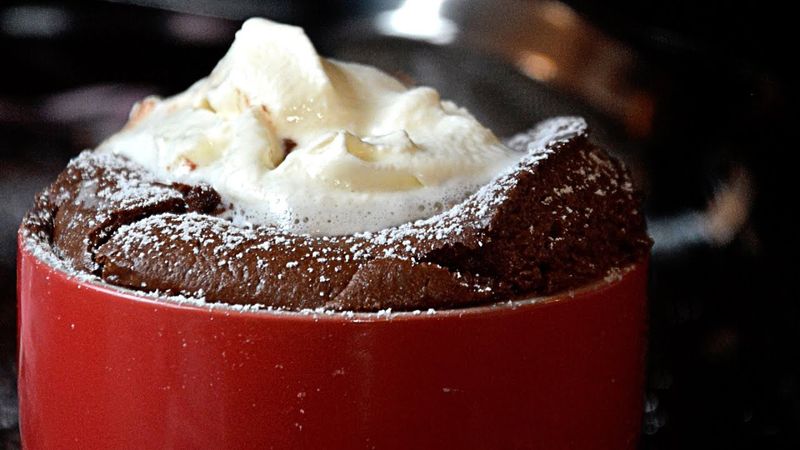 Molten Chocolate Soufflés