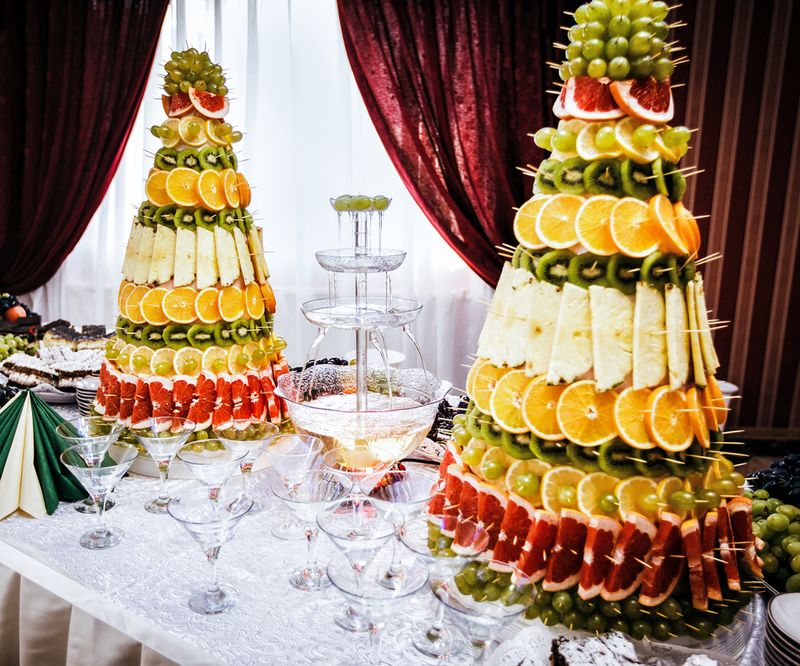 Oversized Decorative Food Garnishes