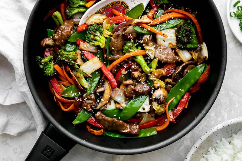 Beef And Vegetable Stir Fry