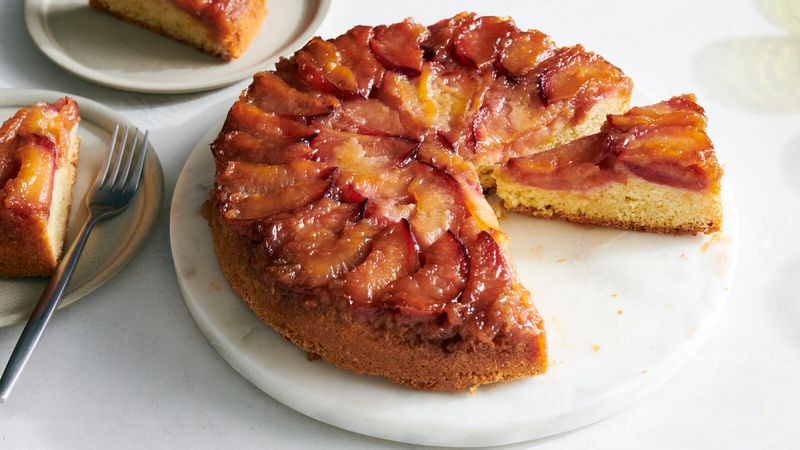 Plum Upside-Down Cake