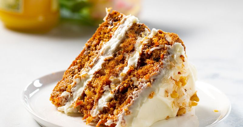 Carrot Cake With Cream Cheese Icing