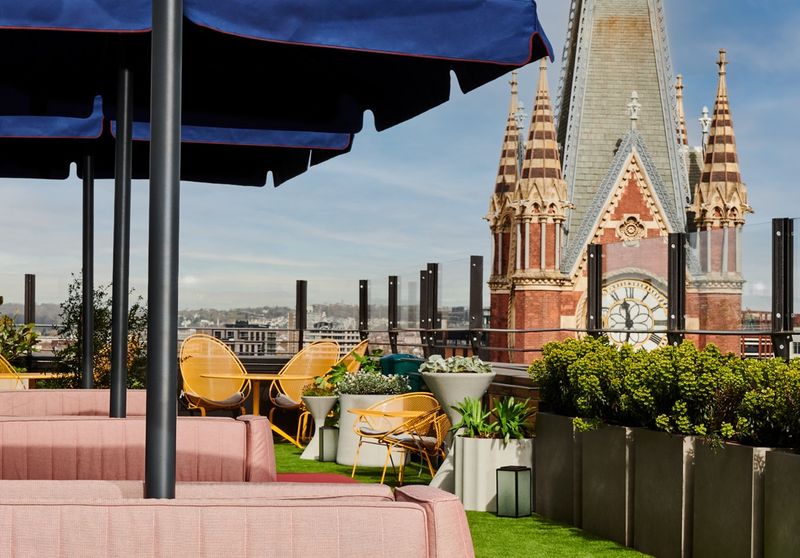 The Roof Garden At The Standard, King's Cross