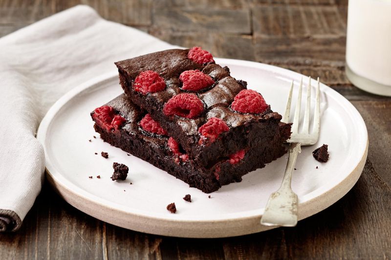 Raspberry Brownies