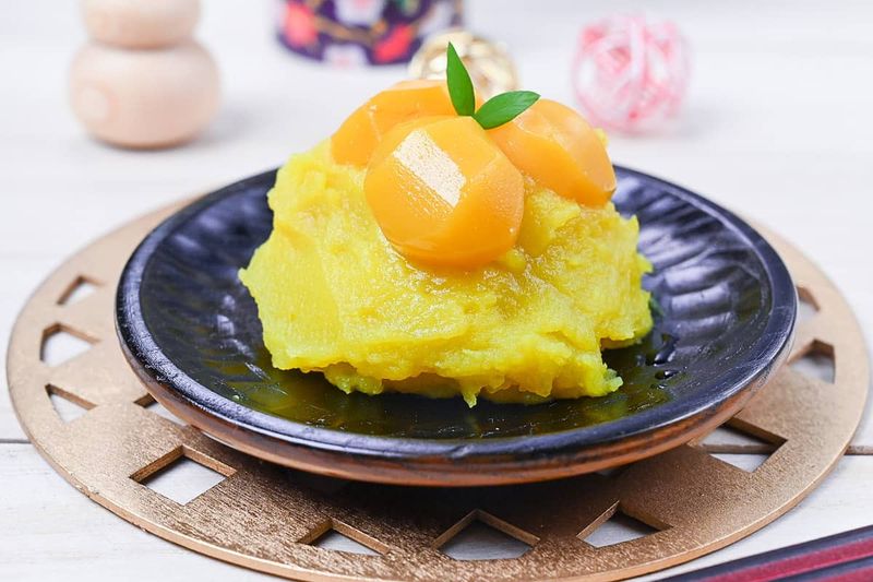 Imo Kinton (Sweet Potato And Chestnut Puree)