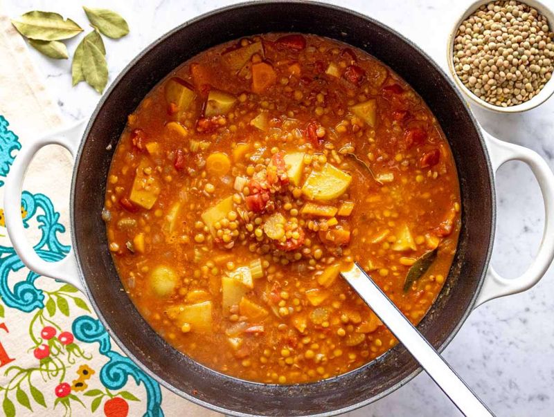 Lentil And Vegetable Stew