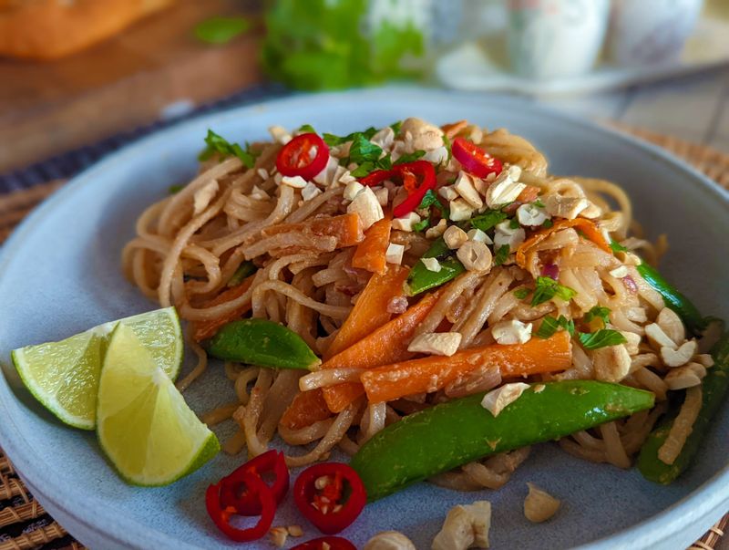 Peanut Butter Noodle Stir Fry