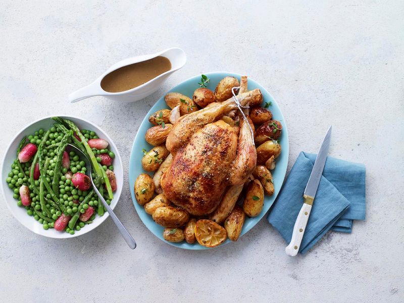 Roast Chicken And Potatoes