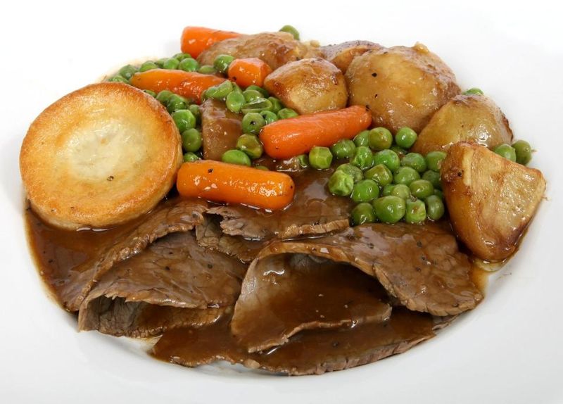 Meat And Two Veg As The Standard Hot Meal