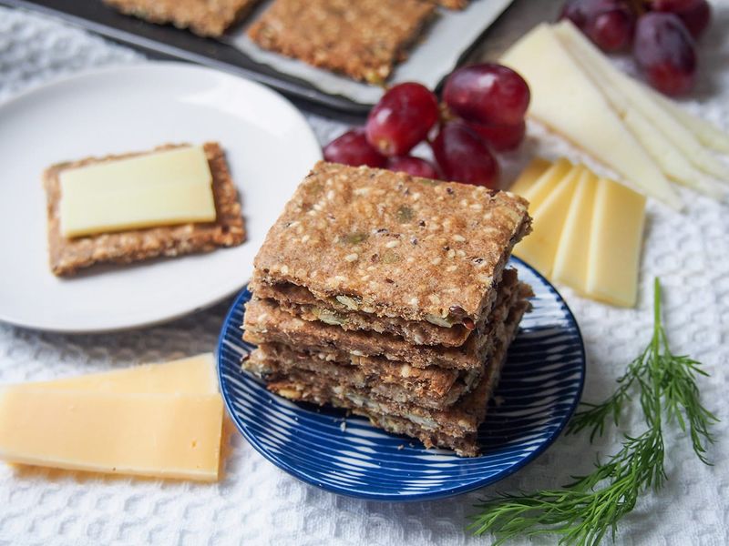 Knäckebröd With Cheese