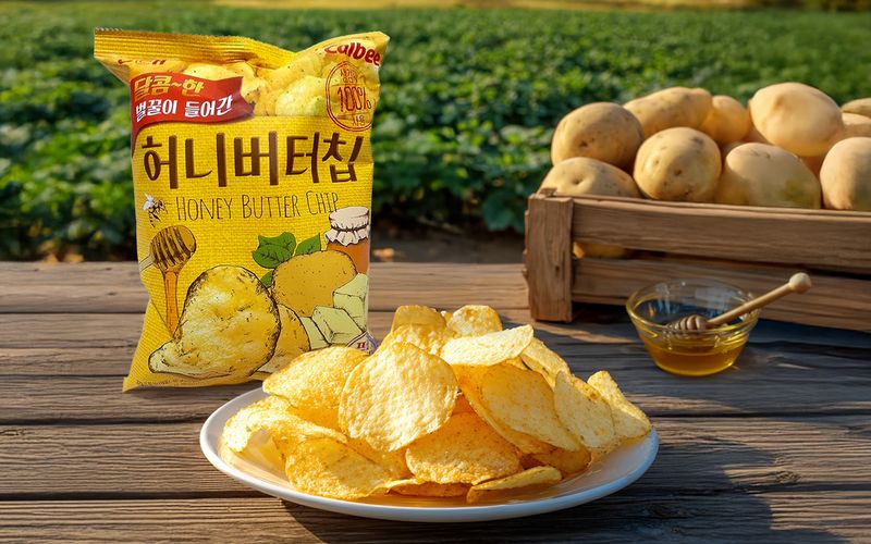 Korean Honey Butter Chips (Korea)