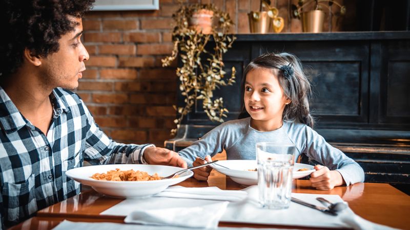 Using Mealtimes To Talk About The Day