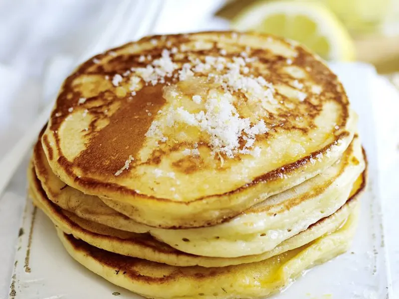 Pancakes With Lemon And Sugar