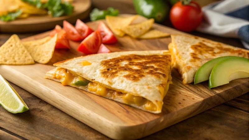 Cheese And Tomato Quesadillas