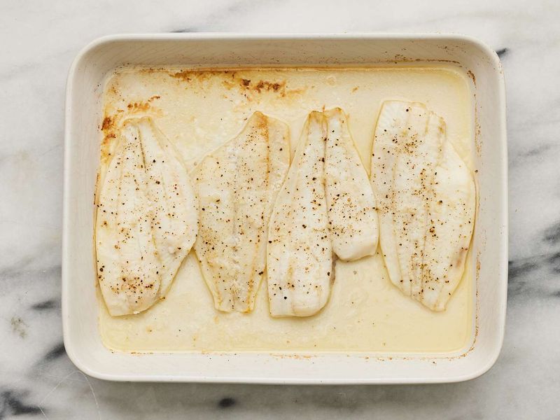 Steamed White Fish With Lemon Only