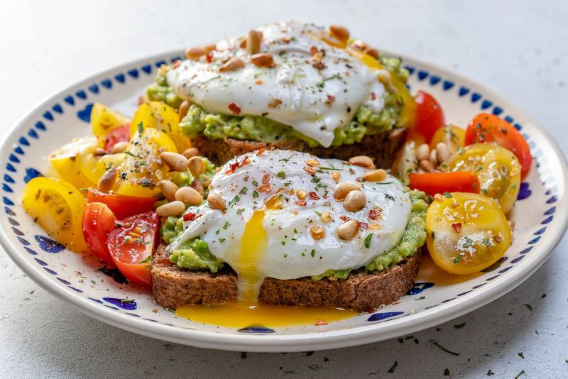 Poached Over Avocado
