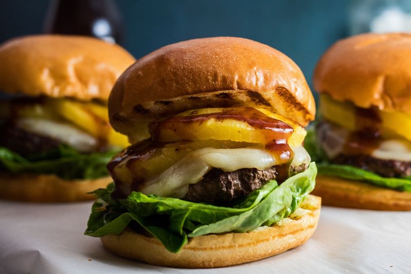 Hawaiian Pineapple Burger