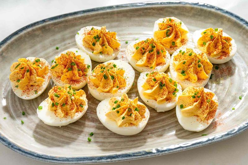 Devilled Eggs With Paprika And Mustard