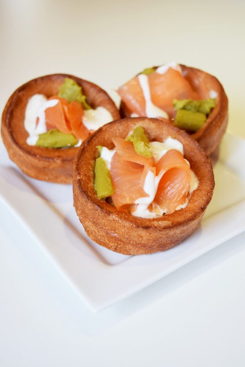 Smoked Salmon And Soft Cheese